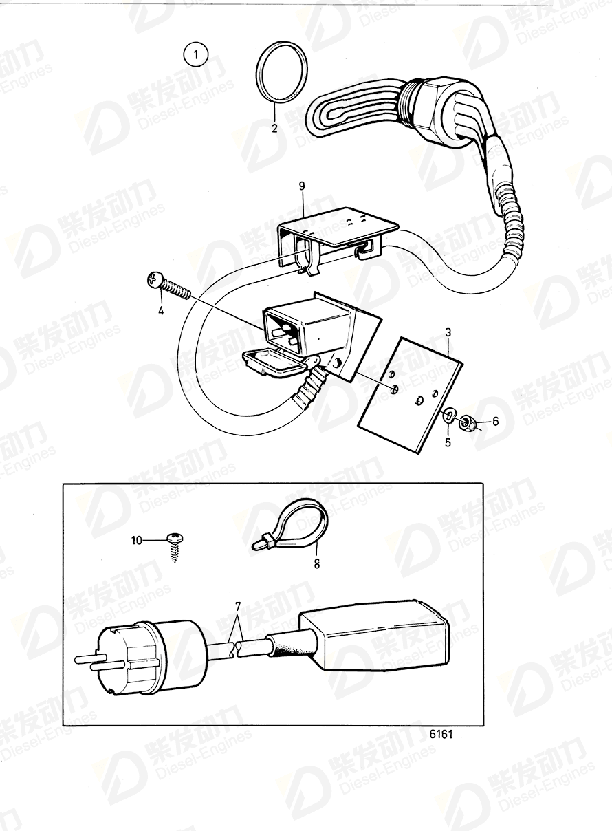 VOLVO Heat shield 1584857 Drawing